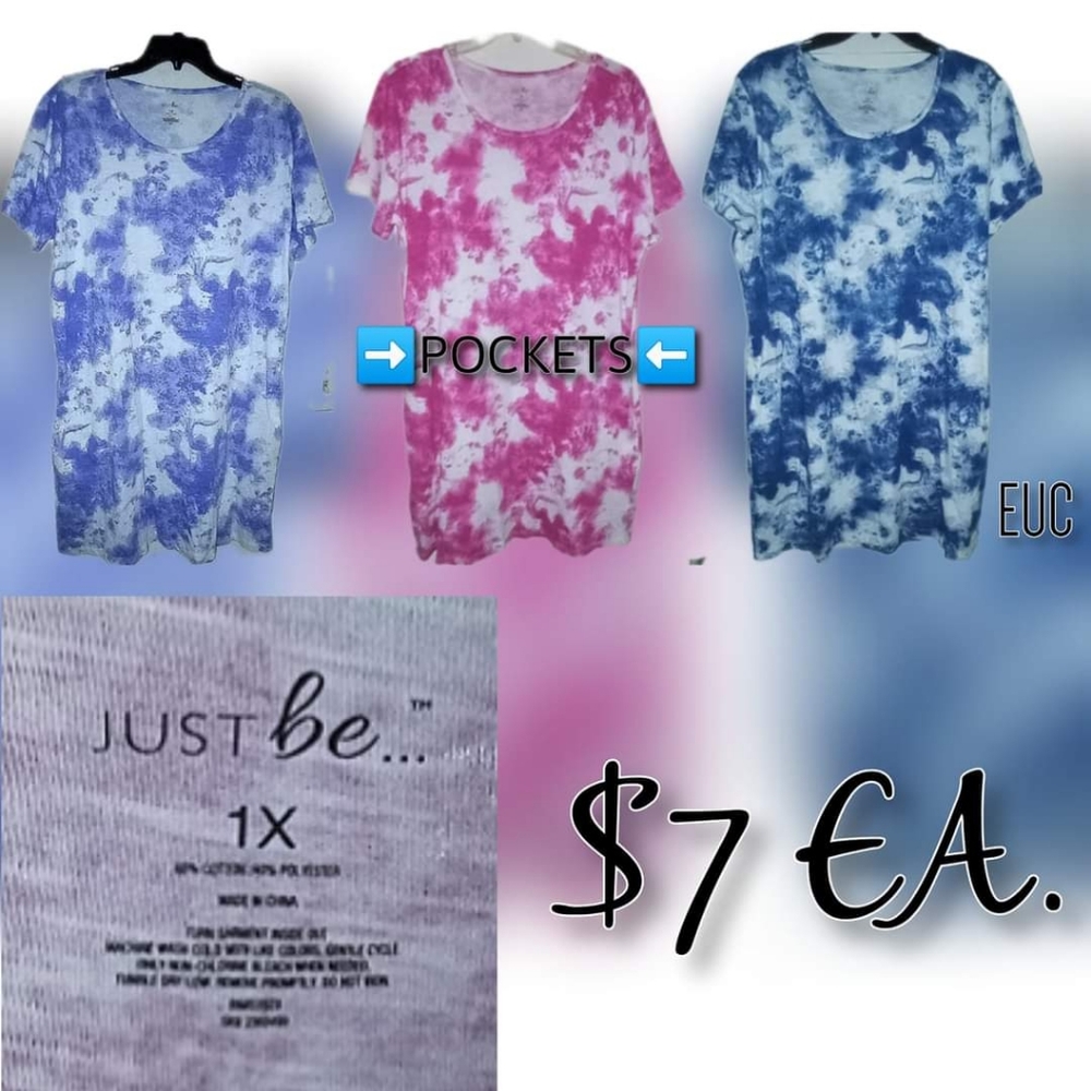 Tye Dye Tshirt Dresses